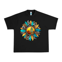 Black sunset sunflower Urban Heavy Tee - JahusDesignShop
