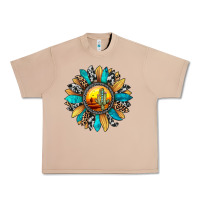 Burro sunset sunflower Urban Heavy Tee - JahusDesignShop