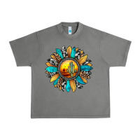 Tornado sunset sunflower Urban Heavy Tee - JahusDesignShop