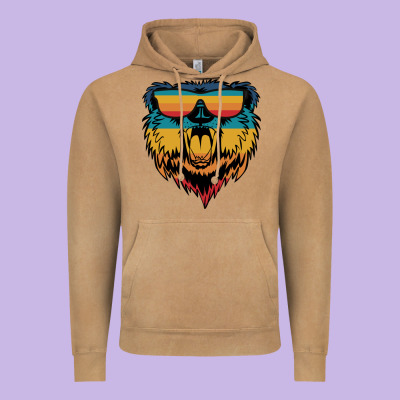 Retro Bear Vintage Hoodie Designed By Bettercallsaul