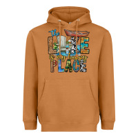 Meerkat the lakes my happy place Heavyweight Hoodie - CowhideDigitalArt