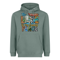 Sage the lakes my happy place Heavyweight Hoodie - CowhideDigitalArt