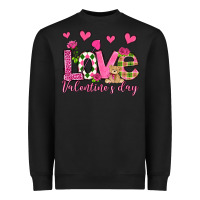 Black love valentine's day olivia Heavyweight Sweatshirt - OliviaCreatesArt
