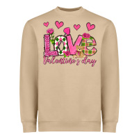 Mushroom love valentine's day olivia Heavyweight Sweatshirt - OliviaCreatesArt