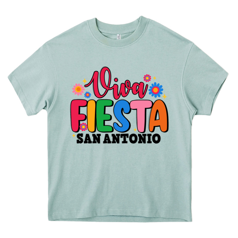 Viva Fiesta San Antonio Heavy Core Tee by JahusDesignShop | Teevron