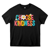 Black choose kindness Heavy Core Tee - NancyCooperArtShop