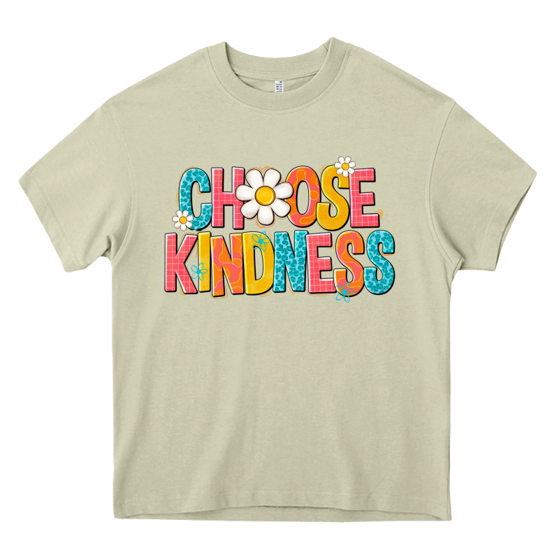 Choose Kindness Heavy Core Tee by NancyCooperArtShop | Teevron