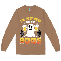 Toasted Coconut i'm just here for the boos halloween costume gift Long Sleeve Tee - tuanDangUi