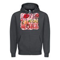 Smoke love you more Zipper Hoodie - FaDigitalArtStudio