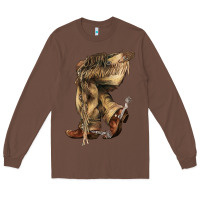Chestnut Cowboy boots western Long Sleeve Tee - HowdyJamesFarm