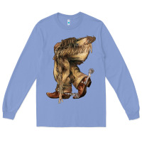 Colony Blue Cowboy boots western Long Sleeve Tee - HowdyJamesFarm