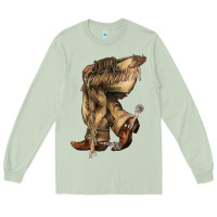 Matcha Cowboy boots western Long Sleeve Tee - HowdyJamesFarm