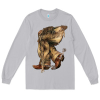 Moon Dust Cowboy boots western Long Sleeve Tee - HowdyJamesFarm