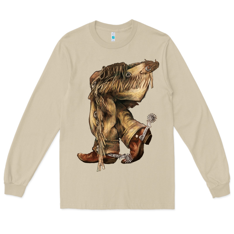Cowboy Boots Western Long Sleeve Tee by HowdyJamesFarm | Teevron