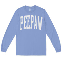Colony Blue peepaw grandpa new grandfather fathers Long Sleeve Tee - tuanDangUi