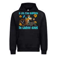 Black easter a lot can happen in three days western sunflowers Urban Hoodie - Artiststas