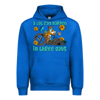 Cobalt easter a lot can happen in three days western sunflowers Urban Hoodie - Artiststas