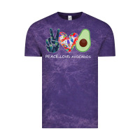 Cloud Purple PEACE LOVE AVOCADOS Vintage Tee - Bettercallsaul