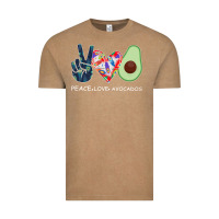 Vintage Coffee PEACE LOVE AVOCADOS Vintage Tee - Bettercallsaul