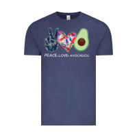 Vintage Denim PEACE LOVE AVOCADOS Vintage Tee - Bettercallsaul