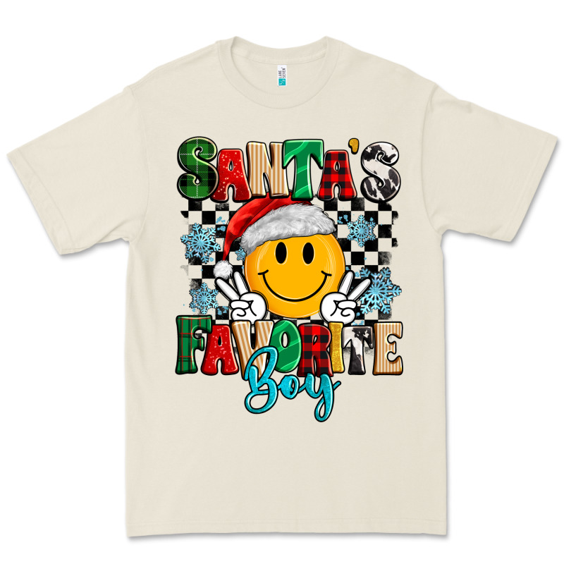Santas Favorite Boy Premium Tee by MaliasSmallBusiness | Teevron