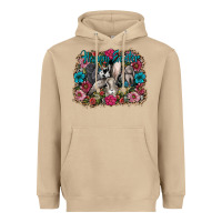 Mushroom Happy Easter Heavyweight Hoodie - CowhideDigitalArt