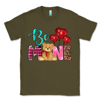 Army Green valentine's day be mine tedybear Classic Tee - RanaPortraitStore