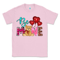 Bubblegum Pink valentine's day be mine tedybear Classic Tee - RanaPortraitStore