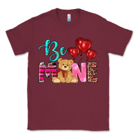 Burgundy valentine's day be mine tedybear Classic Tee - RanaPortraitStore