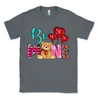 Charcoal Heather valentine's day be mine tedybear Classic Tee - RanaPortraitStore