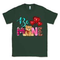 Sports Green valentine's day be mine tedybear Classic Tee - RanaPortraitStore