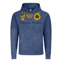 Vintage Denim Peace Love Sunshine Vintage Hoodie - Bettercallsaul