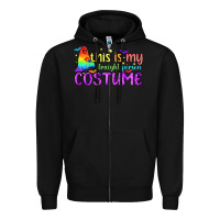 Black This is my straight person costume pride LGBTQ Zipper Hoodie - BundleAndBundleShop