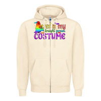 Sandshell This is my straight person costume pride LGBTQ Zipper Hoodie - BundleAndBundleShop