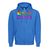 True Royal This is my straight person costume pride LGBTQ Zipper Hoodie - BundleAndBundleShop