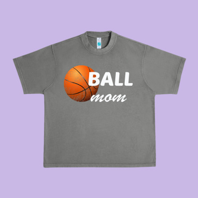 Ball Mom Urban Heavy Tee Designed By Bettercallsaul