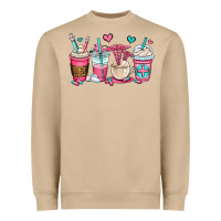 Mushroom nurse coffee cups Heavyweight Sweatshirt - OliviaCreatesArt