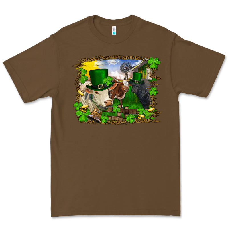 St Patrick's Day Cows Premium Tee by RanaPortraitStore | Teevron
