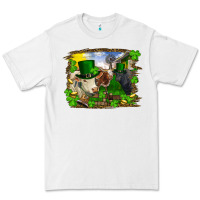 White St patrick's day cows Premium Tee - RanaPortraitStore