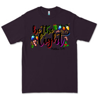 Plum be the light matthew 5 14 Premium Tee - MaliasSmallBusiness