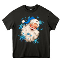 Asphalt winter christmas santa claus Heavy Core Tee - MaliasSmallBusiness