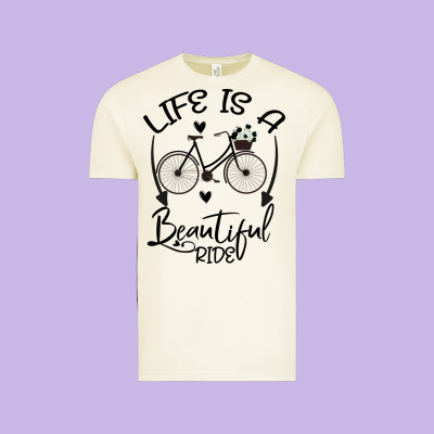 Life Is A Beautiful Ride Vintage Tee Designed By Bettercallsaul
