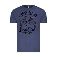 Vintage Denim Life is a beautiful ride Vintage Tee - Bettercallsaul