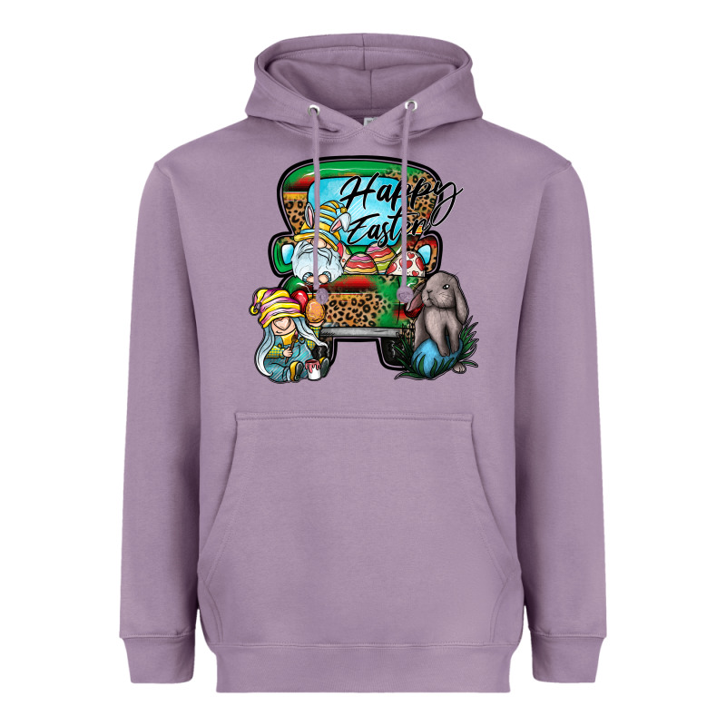 Happy Easter Heavyweight Hoodie by CowhideDigitalArt | Teevron