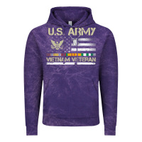 Cloud Purple Vietnam Veteran Shirt US Army Veteran Day Women Me Vintage Hoodie - tuanDangUi