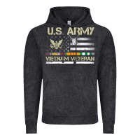 Vintage Black Vietnam Veteran Shirt US Army Veteran Day Women Me Vintage Hoodie - tuanDangUi
