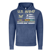 Vintage Denim Vietnam Veteran Shirt US Army Veteran Day Women Me Vintage Hoodie - tuanDangUi