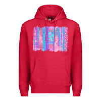 Cardinal Pink Easter Brushstrokes Premium Hoodie - BundleAndBundleShop