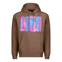 Chestnut Pink Easter Brushstrokes Premium Hoodie - BundleAndBundleShop