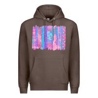 Coffee Pink Easter Brushstrokes Premium Hoodie - BundleAndBundleShop